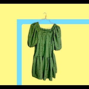 Women’s Summer Vintage Puffed Dress
